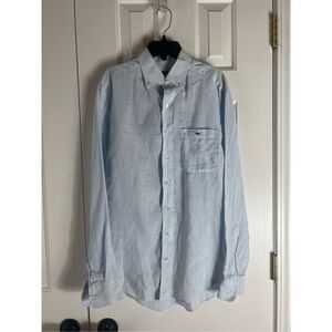 Vineyard Vines Womens Classic Fit Tucker Linen Button Up Shirt Size XS